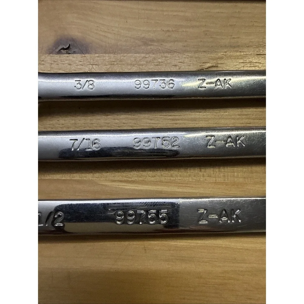 Craftsman 6 pc Standard SAE & METRIC MM Polished Wrench Set